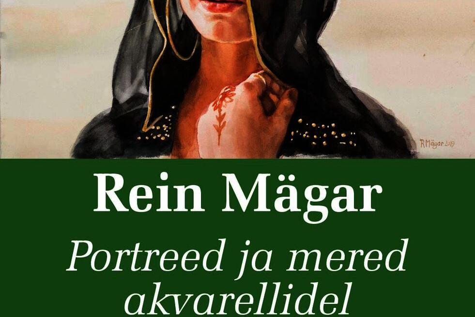 Rein Mägara näitus "Portreed ja mered akvarellidel" - Viimsi Huvikeskus