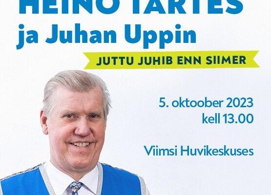 Päevane kontsertkohtumine: Heino Tartes - külaline Juhan Uppin - Viimsi Huvikeskus