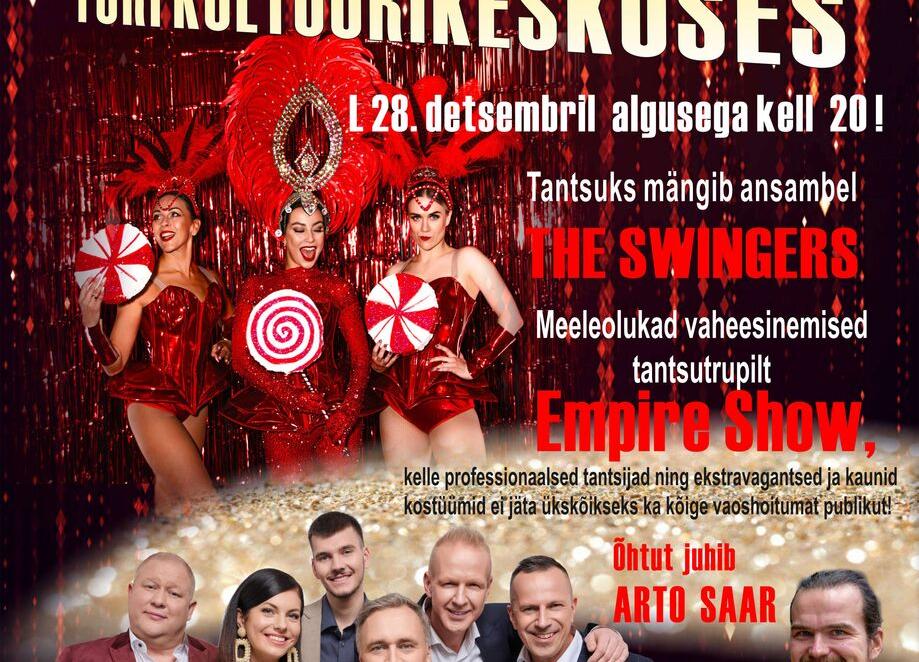 Aastalõpupidu Türi kultuurikeskuses ansambliga The SWINGERS! - Türi Kultuurikeskus