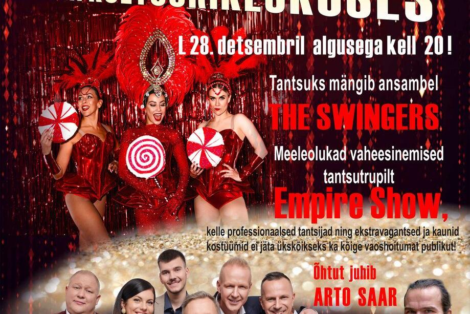 Aastalõpupidu Türi kultuurikeskuses ansambliga The SWINGERS! - Türi Kultuurikeskus