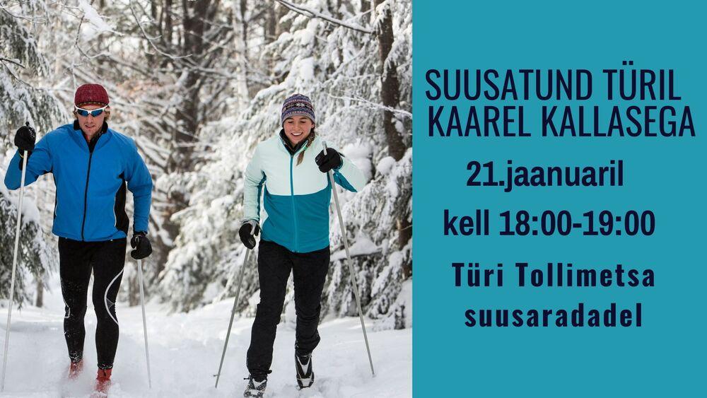 Suusatund Kaarel Kallasega - Tolli metsa suusarajad