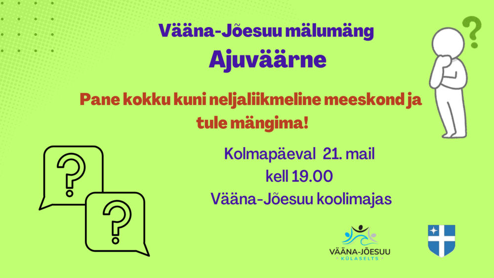 Mälumäng "Ajuväärne" - Hiie tee 21