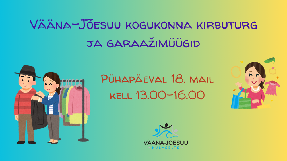 Vääna-Jõesuu kogukonna kirbuturg ja garaažimüügid - Hiie tee 21