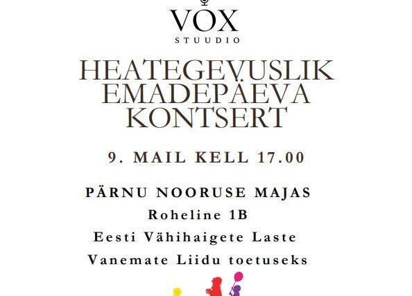 Emadepäeva kontsert - Nooruse Maja