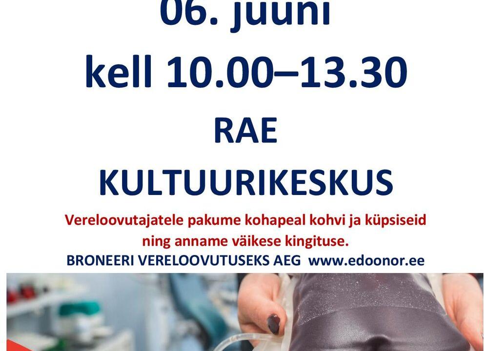 RAE DOONORIPÄEV - Rae Kultuurikeskus