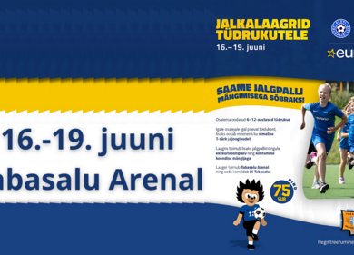 Euronicsi tüdrukute jalgpallilaager Tabasalu Arenal - Tabasalu Arena