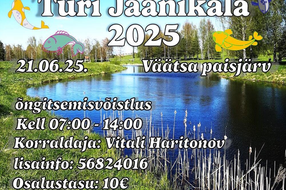 Türi Jaanikala 2025 - Väätsa paisjärv