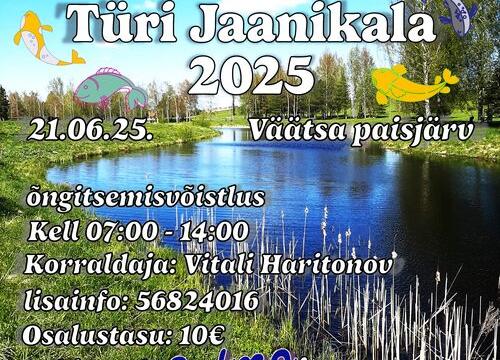Türi Jaanikala 2025 - Väätsa paisjärv