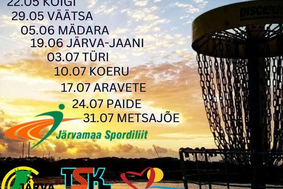 Kesk-Eesti Discgolfi seeriavõistlus - Metsajõe Guesthouse Ltd