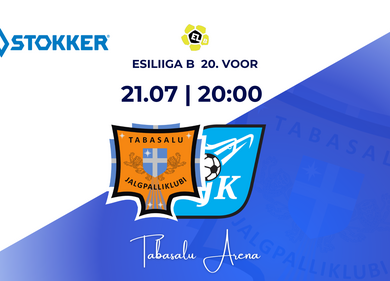 Stokker esitleb: JK Tabasalu vs Läänemaa JK - Tabasalu Arena