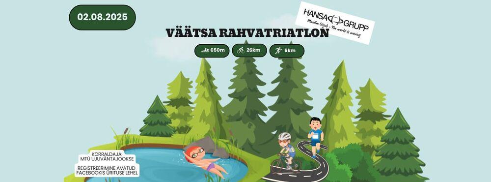 2. Väätsa Rahvatriatlon - Väätsa paisjärv