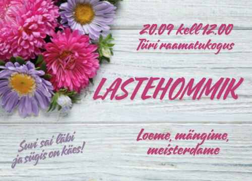 Lastehommik - Türi raamatukogu
