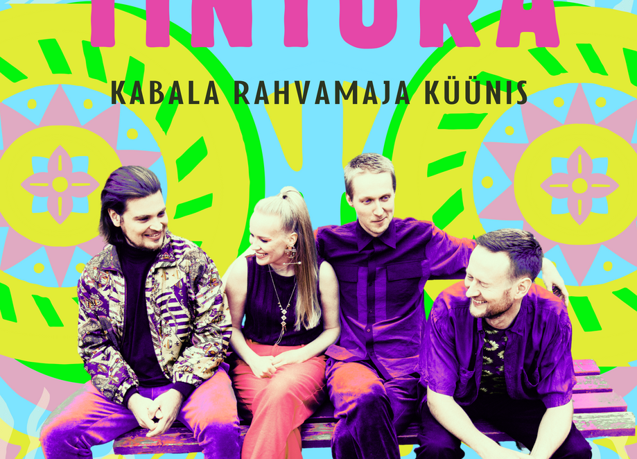 Muinastulede öö kontsert Kabala rahvamaja küünis. Musitseerib ansambel Tintura.  - Kabala Rahvamaja