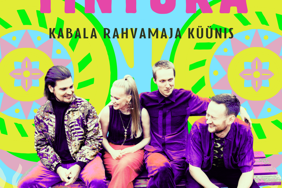Muinastulede öö kontsert Kabala rahvamaja küünis. Musitseerib ansambel Tintura.  - Kabala Rahvamaja
