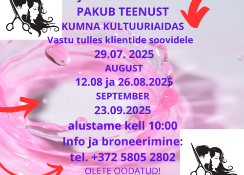 Juuksuri  teenus kogukonnale - Kumna küla