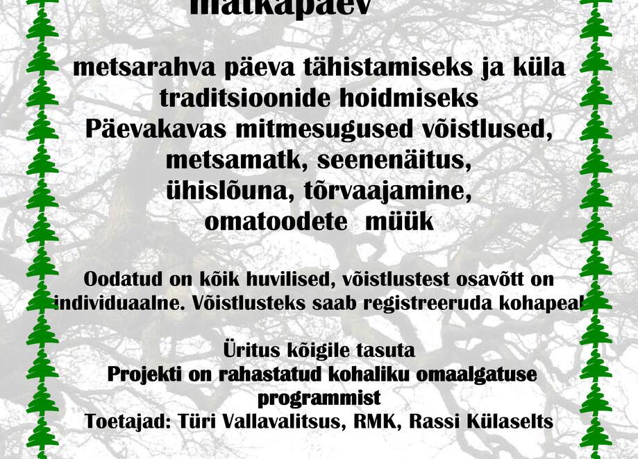 Tõrvaaugu XXXII metsa- ja matkapäev - Rassi RMK