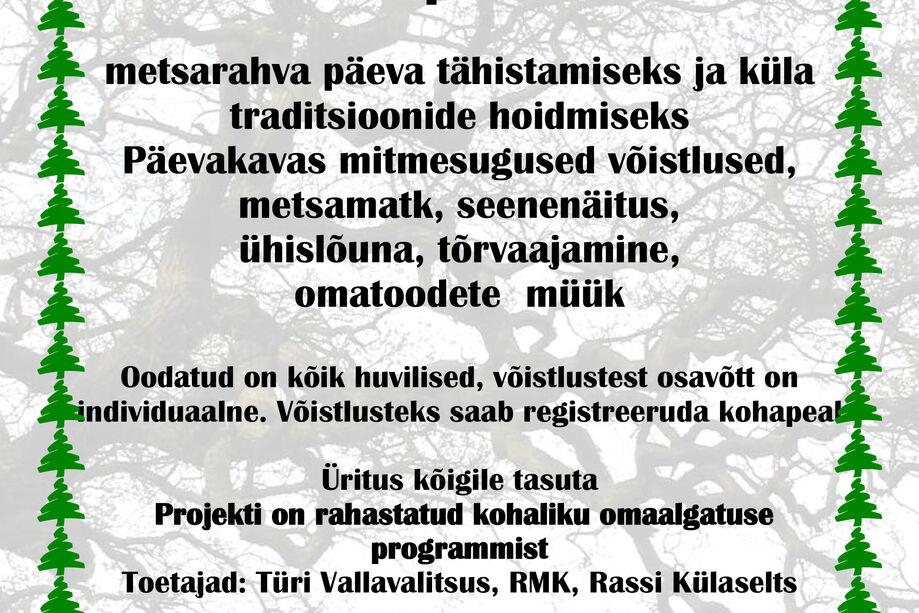 Tõrvaaugu XXXII metsa- ja matkapäev - Rassi RMK