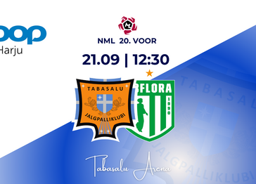 Coop Harju esitleb: JK Tabasalu N vs FC Flora N - Tabasalu Arena