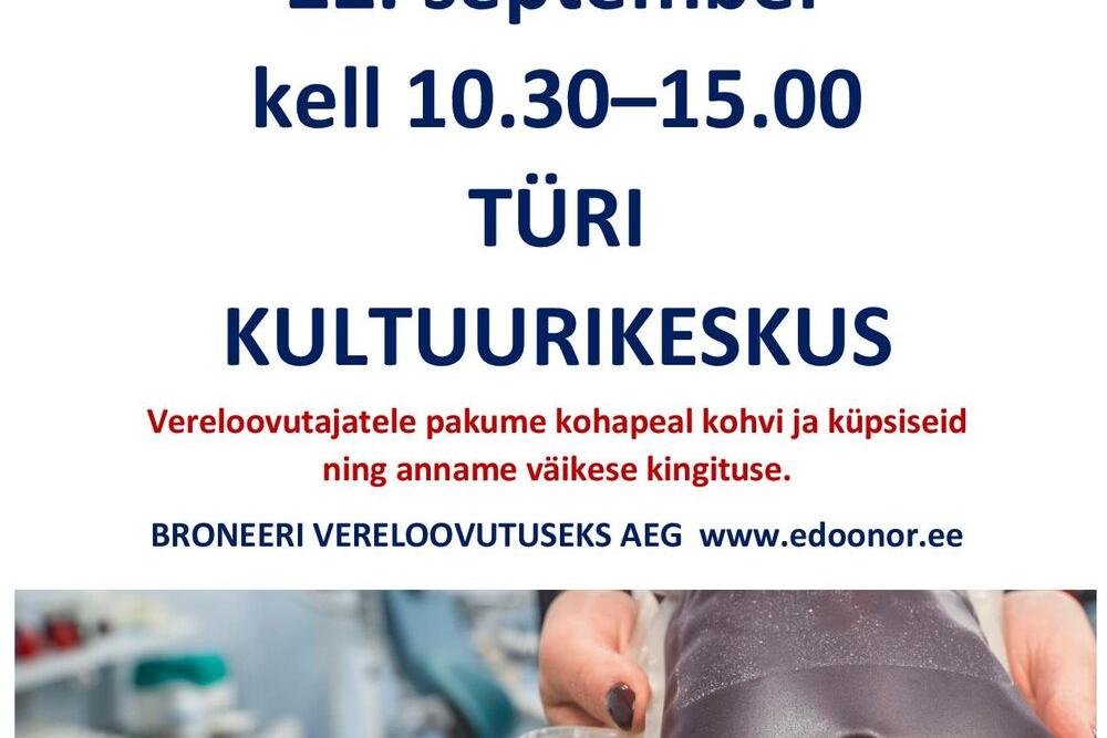 Doonoripäev Türi kultuurikeskuses - Türi Kultuurikeskus