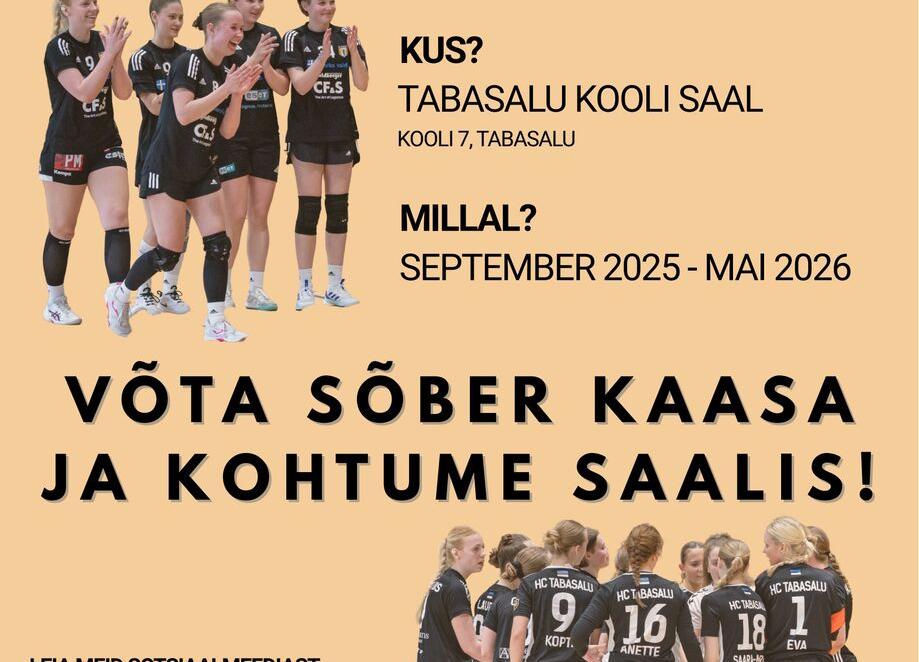 HC Tabasalu vs SK Tapa/Tapa Valla Spordikool - Tabasalu Kooli spordihoone