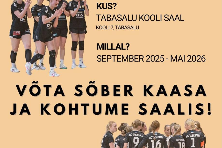HC Tabasalu vs SK Tapa/Tapa Valla Spordikool - Tabasalu Kooli spordihoone