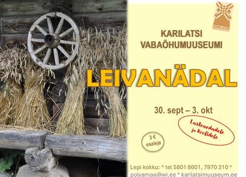 Leivanädal Karilatsis - Karilatsi Vabaõhumuuseum