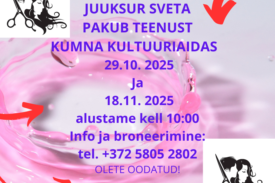 Juuksuri  teenus kogukonnale - Kumna küla, Kivikirsi tee 1, Harku vald, 76614 Harjumaa