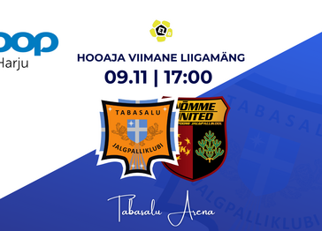 Coop Harju esitleb: JK Tabasalu vs FC Nõmme United U21 - Tabasalu Arena