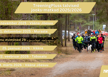 TreeningPluss Vääna jooks-matk - Vääna mõisa Tall-tõllakuur