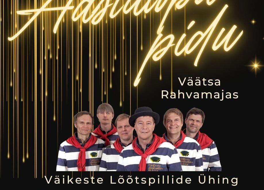 Aastalõpupidu ansambliga Väikeste Lõõtspillide Ühing Väätsa rahvamajas - Väätsa Rahvamaja Aastalõpupidu ansambliga Väikeste Lõõtspillide Ühing Väätsa rahvamajas - Väätsa Rahvamaja