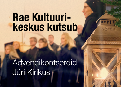 Teise advendiküünla süütamine Rae vallas - Jüri kirik