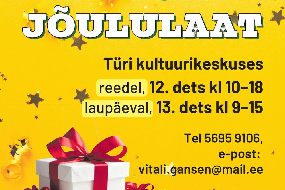 22. TÜRI JÕULULAAT Türi kultuurikeskuses - Türi Kultuurikeskus