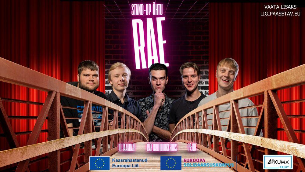 Rae stand-up õhtu TASUTA! (Broneeri koht ette) - Rae Kultuurikeskus