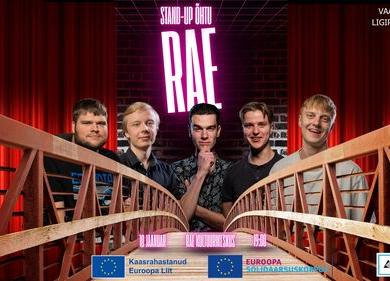 Rae stand-up õhtu TASUTA! (Broneeri koht ette) - Rae Kultuurikeskus