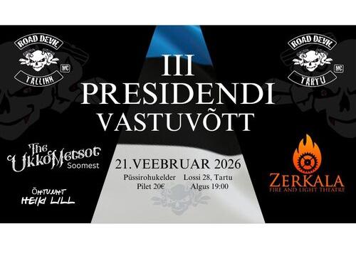 III Presidendi vastuvõtt 2026 - Püssirohukelder