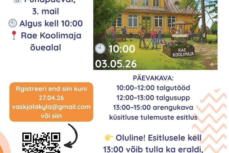 VASKJALA KÜLA KEVADINE TALGUPÄEV  - Rae Kultuurikeskus