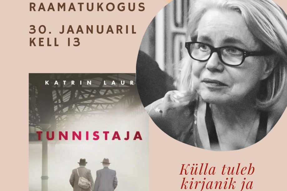 Tähistame eesti kirjanduse päeva: külas Katrin Laur - Harku raamatukogu