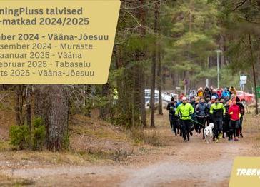 TreeningPluss Vääna-Jõesuu jooks-matk - Vääna-Jõesuu