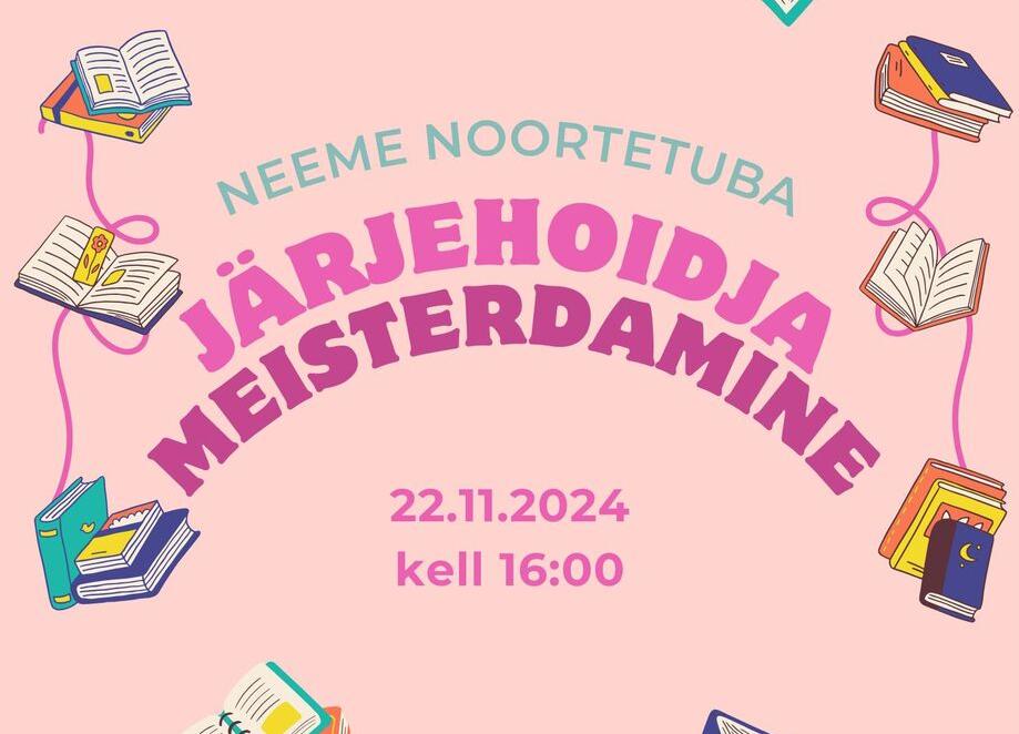 Järjehoidja meisterdamine - Neeme Noortetuba