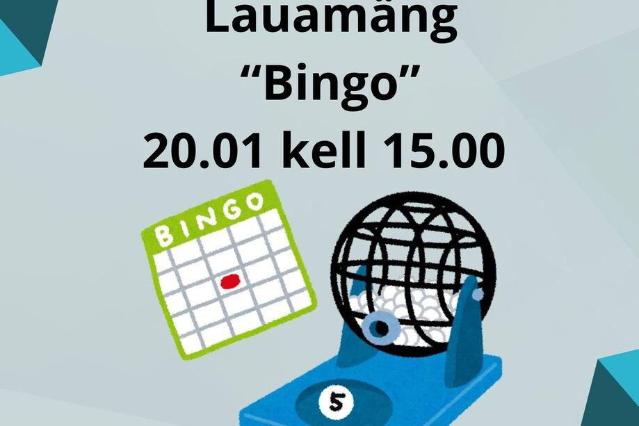 Lauamäng "Bingo" Loo noortekeskuses - Loo noortekeskus