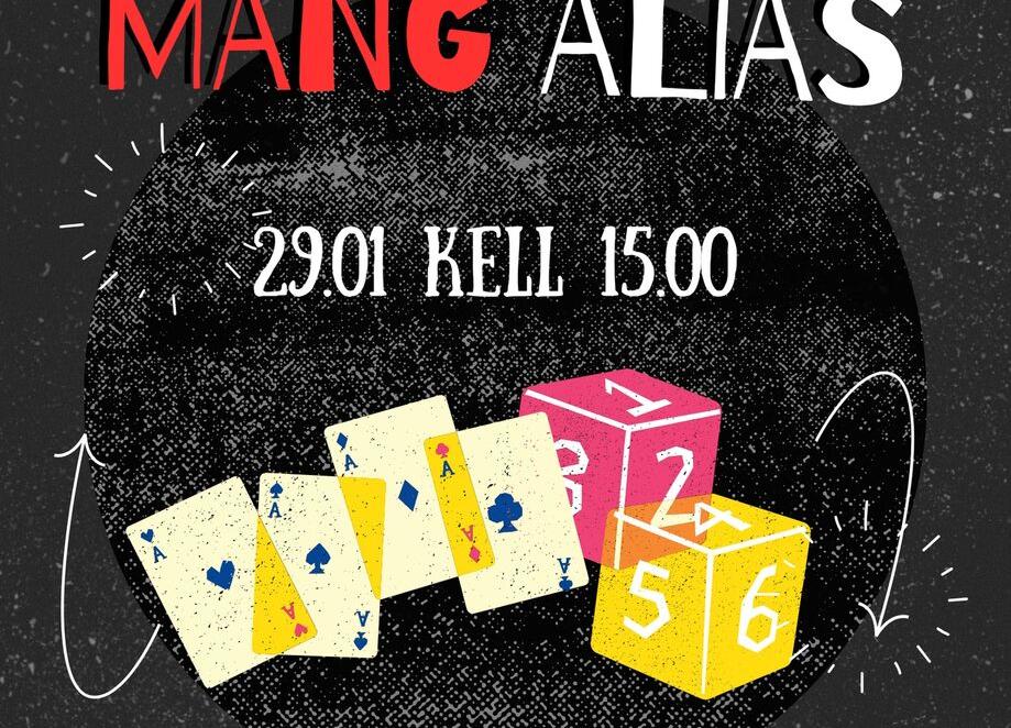 Mäng "Alias" Loo noortekeskuses - Loo noortekeskus