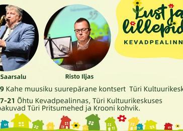 Kevadpealinna avapäeva õhtune melu - Türi Kultuurikeskus