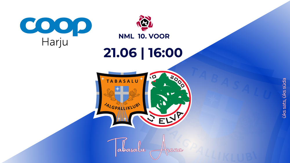 Coop Harju esitleb: JK Tabasalu N vs FC Elva N - Tabasalu Arena