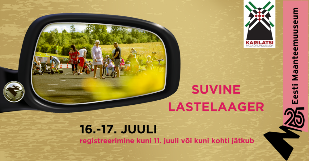 Suvine lastelaager kahes muuseumis Postiteel - Eesti Maanteemuuseum