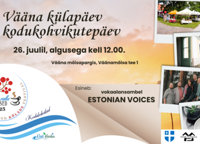 Vääna külapäev ja kodukohvikutepäev - Vääna mõisa Tall-tõllakuur