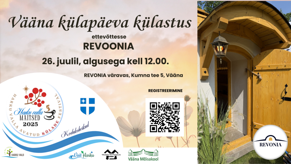 Vääna külapäeva külastus ettevõttesse REVONIA - Vääna mõisa Tall-tõllakuur