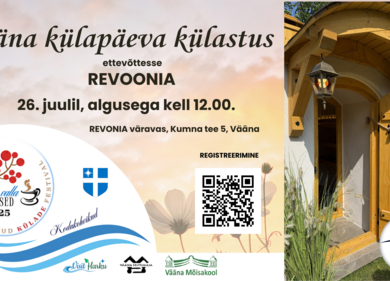 Vääna külapäeva külastus ettevõttesse REVONIA - Vääna mõisa Tall-tõllakuur