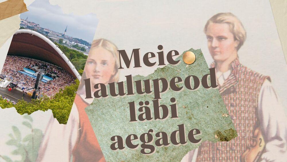 Näitus "Meie laulupeod läbi aegade" - Vaida Raamatukogu