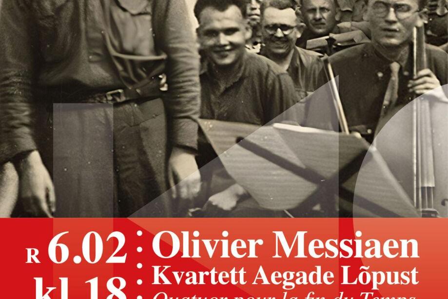 Uus Kontsert esitleb- Olivier Messiaen „Kvartett aegade lõpust” Türi kultuurikeskuses - Türi Kultuurikeskus