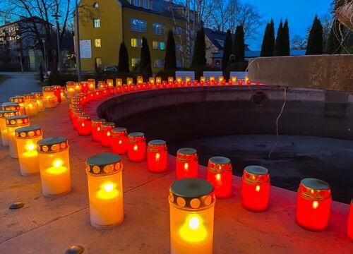 Ülemaailmse vähipäeva tähistamine - Türi Kultuurikeskuse park